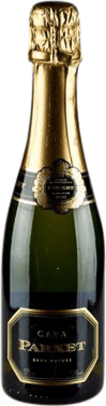 Envío gratis | Espumoso blanco Parxet Brut Nature Reserva D.O. Cava Cataluña España Macabeo, Parellada, Pansa Blanca Media Botella 37 cl