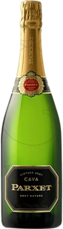 Spedizione Gratuita | Spumante Bianco Parxet Brut Nature Riserva D.O. Cava Catalogna Spagna Macabeo, Parellada, Pansa Bottiglia Jeroboam-Doppio Magnum 3 L