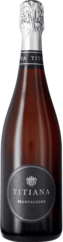 23,95 € Free Shipping | White sparkling Parxet Titiana Montalegre Brut Nature Reserve D.O. Cava