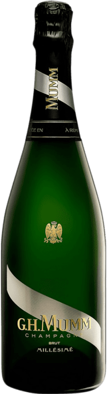 55,95 € | Vin Mousseux Blanc G.H. Mumm Cordon Rouge Millésimé Brut Grande Réserve A.O.C. Champagne France Pinot Noir, Chardonnay, Pinot Meunier 75 cl