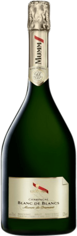 Free Shipping | White sparkling G.H. Mumm Cordon Rouge Cramant Brut Grand Reserve A.O.C. Champagne France Chardonnay 75 cl