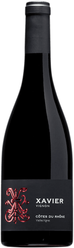 11,95 € Бесплатная доставка | Красное вино Xavier Vignon Vieilles Vignes A.O.C. Côtes du Rhône