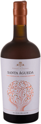 免费送货 | 强化酒 Marqués de Villalúa Ermita Santa Águeda Vino Naranja D.O. Condado de Huelva 安达卢西亚 西班牙 Listán White, Zalema 瓶子 Medium 50 cl