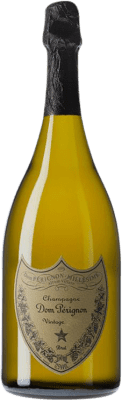 Envio grátis | Espumante branco Moët & Chandon Dom Pérignon Vintage Brut Grande Reserva A.O.C. Champagne Champagne França Pinot Preto, Chardonnay 75 cl