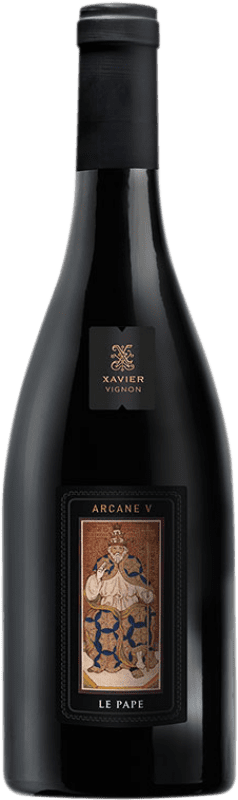 Envoi gratuit | Vin rouge Xavier Vignon Arcane V Le Pape A.O.C. Châteauneuf-du-Pape Provence France Grenache 75 cl