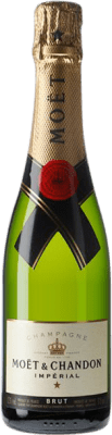 33,95 € | Белое игристое Moët & Chandon Imperial брют Гранд Резерв A.O.C. Champagne Франция Pinot Black, Chardonnay, Pinot Meunier Половина бутылки 37 cl