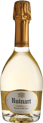 Free Shipping | White Sparkling Wine Ruinart Blanc de Blancs Brut Grand Reserve A.O.C. Champagne France Chardonnay Half Bottle 37 cl