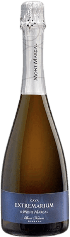 Envoi gratuit | Blanc mousseux Mont Marçal Extremarium Brut Nature Réserve D.O. Cava Catalogne Espagne Macabeo, Xarel·lo, Chardonnay, Parellada 75 cl