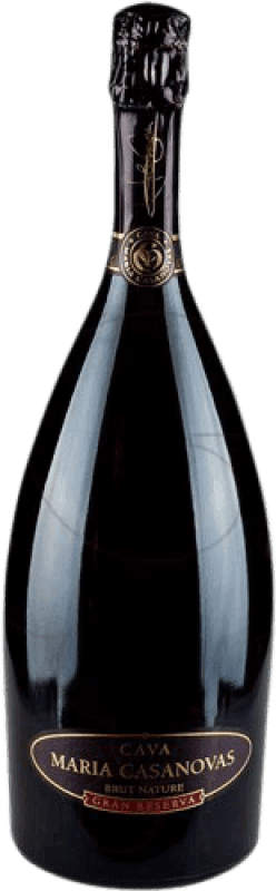 33,95 € | Белое игристое Maria Casanovas Природа Брута Гранд Резерв D.O. Cava Каталония Испания Pinot Black, Macabeo, Xarel·lo, Chardonnay, Parellada бутылка Магнум 1,5 L