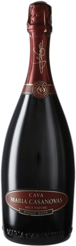 Envio grátis | Espumante rosé Maria Casanovas Rosat Brut Nature D.O. Cava Catalunha Espanha Pinot Preto 75 cl