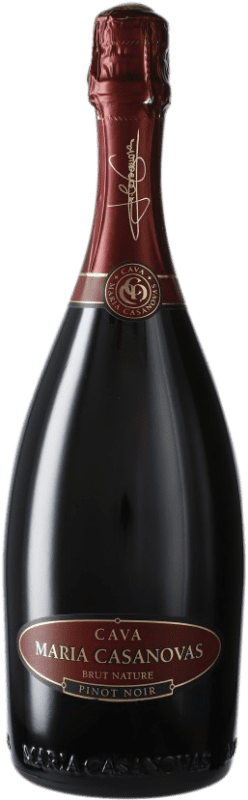 Envío gratis | Espumoso Rosado Maria Casanovas Brut Nature D.O. Cava Cataluña España Pinot Negro 75 cl