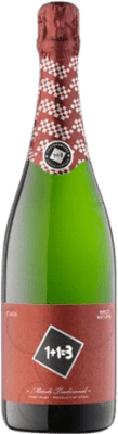 U Més U 1 + 1 Igual a 3 Brut Nature Cava Jeune 75 cl