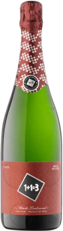 18,95 € Free Shipping | White sparkling U Més U 1 + 1 Igual a 3 Brut Nature Young D.O. Cava