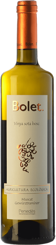 免费送货 | 白酒 Bolet Vinya Sota el Bosc Ecológico 年轻的 D.O. Penedès 加泰罗尼亚 西班牙 Muscat, Gewürztraminer 75 cl