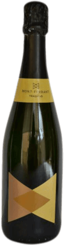49,95 € Free Shipping | White Sparkling Wine Mont-Ferrant Brut Young D.O. Cava