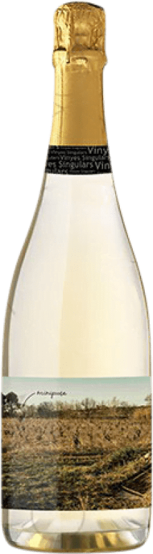 Free Shipping | White sparkling Vinyes Singulars Minipuça Catalonia Spain Xarel·lo 75 cl