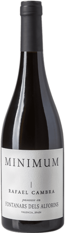 16,95 € | Красное вино Rafael Cambra Minimum D.O. Valencia Сообщество Валенсии Испания Monastrell 75 cl