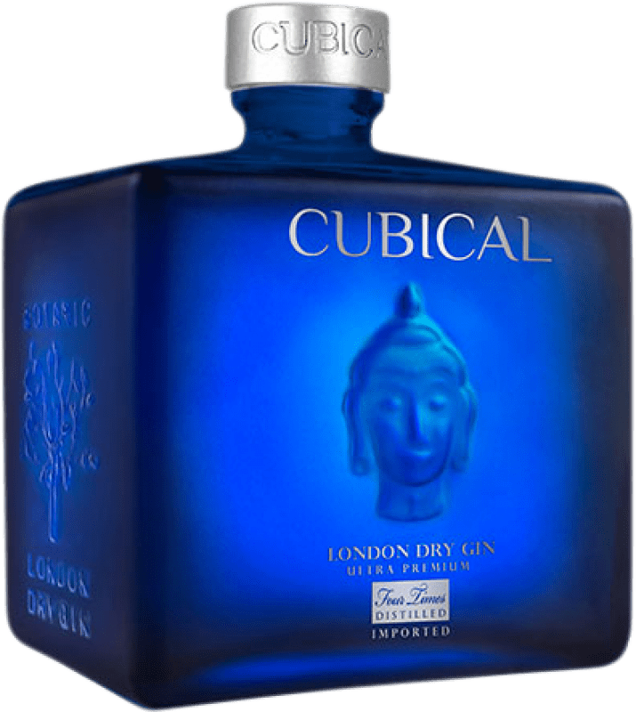 35,95 € Free Shipping | Gin Williams & Humbert Cubical Ultra Premium Spain Bottle 70 cl