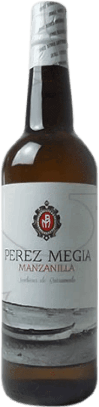 Envio grátis | Vinho Generoso Fortificado Williams & Humbert Pérez Megia D.O. Manzanilla-Sanlúcar de Barrameda Andalucía y Extremadura Espanha Palomino Fino 75 cl