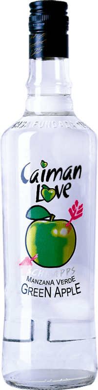 Envio grátis | Schnapp Antonio Nadal Caiman Love Manzana Verde Espanha 70 cl