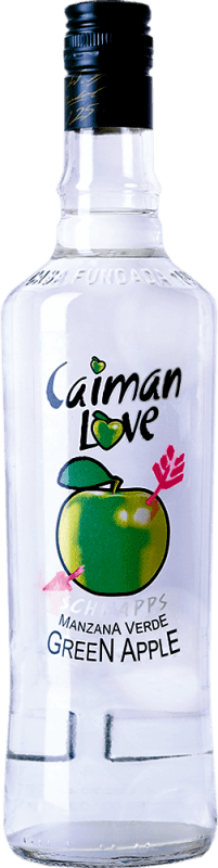 Бесплатная доставка | Шнапс Antonio Nadal Caiman Love Испания 70 cl Green Apple — Зелёное Яблоко