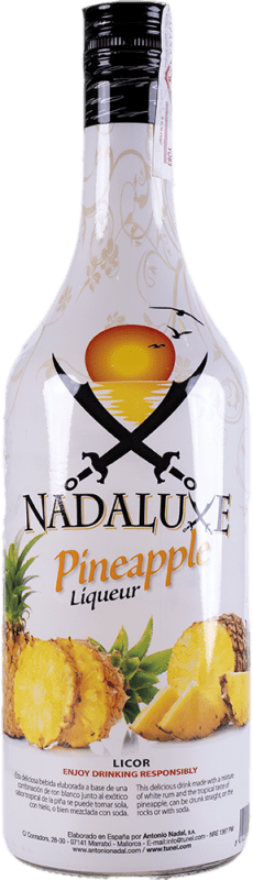 Envío gratis | Licores Antonio Nadal Nadaluxe España 1 L Pineapple — Piña