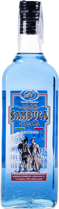 Envío gratis | Anisado Antonio Nadal Sambuca Itaca Blue España 70 cl