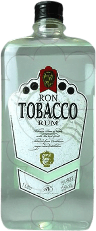 19,95 € Envío gratis | Ron Antonio Nadal Tobacco Blanco Petaca 1 L