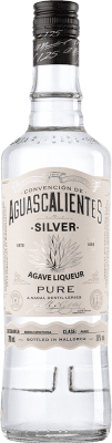 Licores Antonio Nadal Aguascalientes Silver — Edição Prata, Pure — Puro Ágave — Agave, Aguardiente — Aguardente