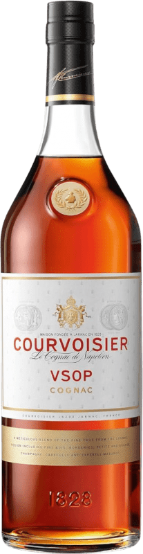 42,95 € Free Shipping | Cognac Courvoisier V.S.O.P. Very Superior Old Pale France Missile Bottle 1 L