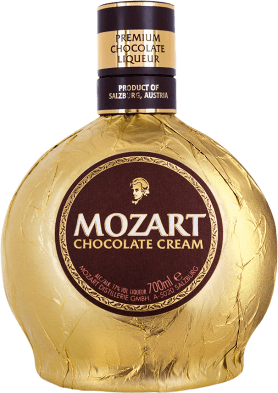 Envío gratis | Crema de Licor Suntory Mozart Austria 70 cl