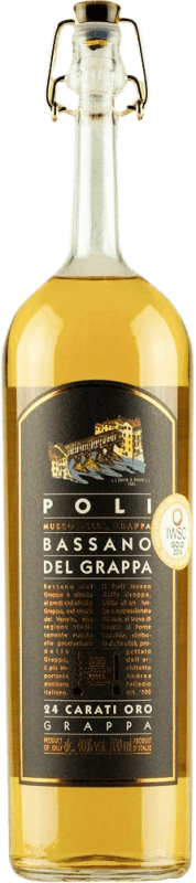 28,95 € | Grappa Poli Bassano 24 Carati Oro Italy Bottle 70 cl