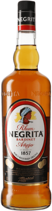 Kostenloser Versand | Rum Bardinet Negrita Añejo Dominikanische Republik 1 L