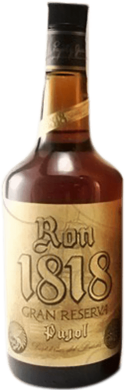 Envío gratis | Ron Pujol 1818 Extra Añejo Gran Reserva España 70 cl