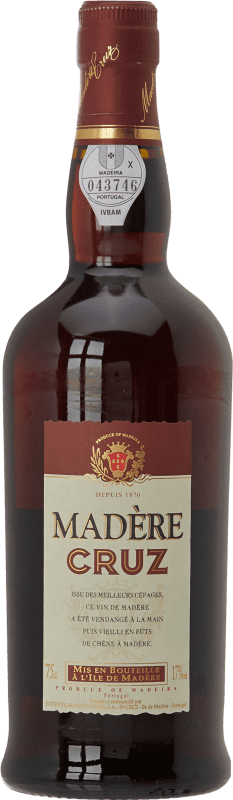 12,95 € | 强化酒 Bardinet Madere Cruz I.G. Madeira 葡萄牙 Negramoll 75 cl
