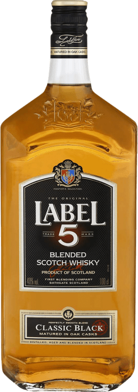 16,95 € | Blended Whisky Bardinet Label Großbritannien 5 Jahre 1 L