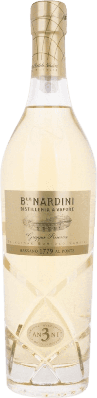 Envio grátis | Aguardente Grappa Bortolo Nardini Selezione Itália 3 Anos 70 cl