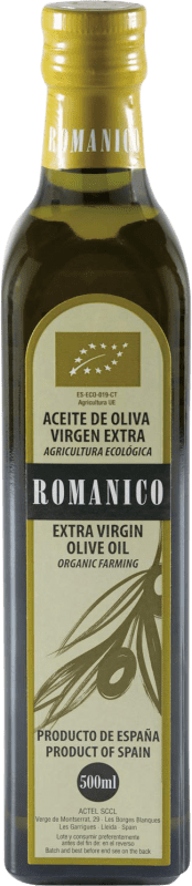 12,95 € Free Shipping | Olive Oil Actel Románico Ecológico Medium Bottle 50 cl