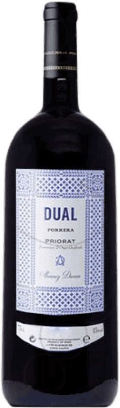 Free Shipping | Red wine Alvarez Duran Dual Aged D.O.Ca. Priorat Catalonia Spain Merlot, Syrah, Grenache, Cabernet Sauvignon, Mazuelo, Carignan, Grenache White Magnum Bottle 1,5 L