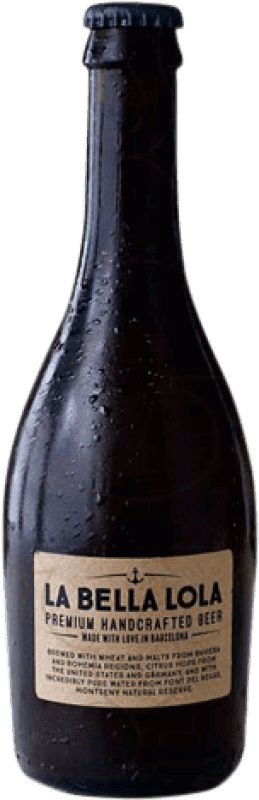 Spedizione Gratuita | Birra Barcelona Beer La Bella Lola Mediterranean Blonde Ale Spagna Bottiglia Terzo 33 cl