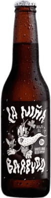 Cerveja Barcelona Beer La Niña Barbuda Brown Ale Garrafa Terço 33 cl