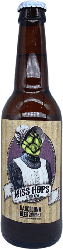 1,95 € Free Shipping | Beer Barcelona Beer Miss Hops High IPA India Pale Ale One-Third Bottle 33 cl