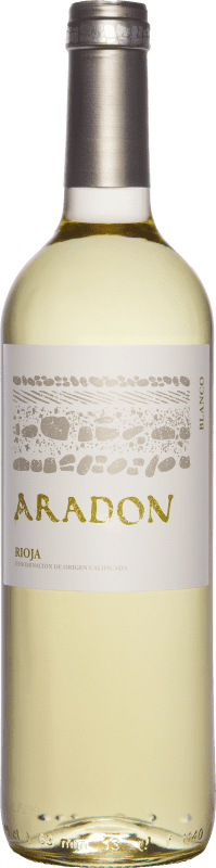 8,95 € Envio grátis | Vinho Branco Aradón Jovem D.O.Ca. Rioja