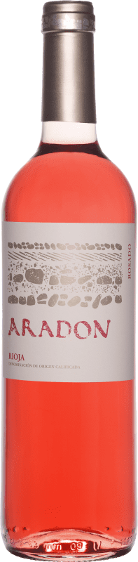 Kostenloser Versand | Rosé-Wein Aradón Jung D.O.Ca. Rioja La Rioja Spanien Grenache 75 cl