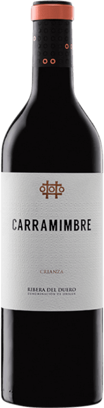 Free Shipping | Red wine Carramimbre Aged D.O. Ribera del Duero Castilla y León Spain Tempranillo, Cabernet Sauvignon 75 cl