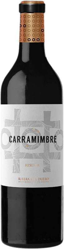 Free Shipping | Red wine Carramimbre Reserve D.O. Ribera del Duero Castilla y León Spain Tempranillo, Cabernet Sauvignon 75 cl