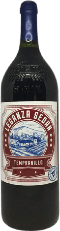 9,95 € | Vin rouge Condesa de Leganza Sedan Crianza I.G.P. Vino de la Tierra de Castilla Castilla la Mancha y Madrid Espagne Tempranillo Bouteille Magnum 1,5 L