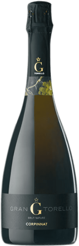 42,95 € | White sparkling Torelló Brut Nature Spain Macabeo, Xarel·lo, Parellada 75 cl