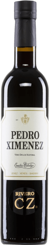 Envio grátis | Vinho fortificado Emilio Hidalgo D.O. Jerez-Xérès-Sherry Andalucía y Extremadura Espanha Pedro Ximénez Garrafa Medium 50 cl