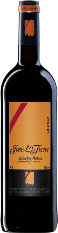 Free Shipping | Red wine José Luis Ferrer Aged D.O. Binissalem Balearic Islands Spain Tempranillo, Syrah, Cabernet Sauvignon, Callet, Mantonegro 75 cl